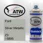 Preview: Ford, Silver Metallic, Z3 / 6895: 400ml Sprühdose, von ATW Autoteile West.